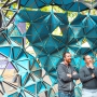 The Octahedron designed by Frankenstein, Inc., with LMN Architects at the 2013 Seattle Design Festival.