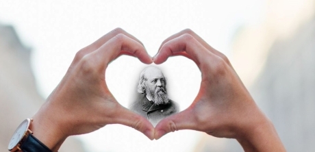 The Love of Olmsted (photo mash-up by Charles Birnbaum).